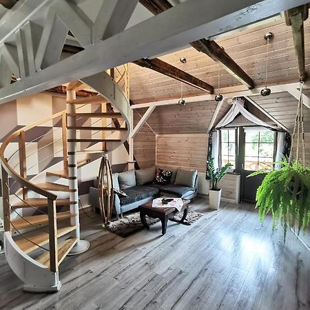 Apartmán Apartament Z Antresola W Zywkach Kruklanki Exteriér fotografie